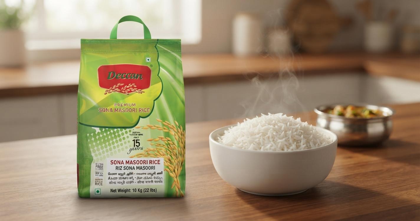 Deccan Rice: The Sona Masoori Behind Your Sunday Meals