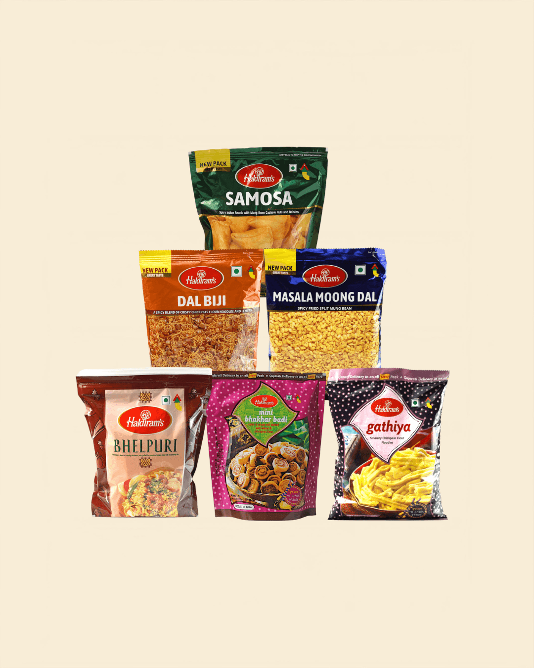 Haldiram's snack range