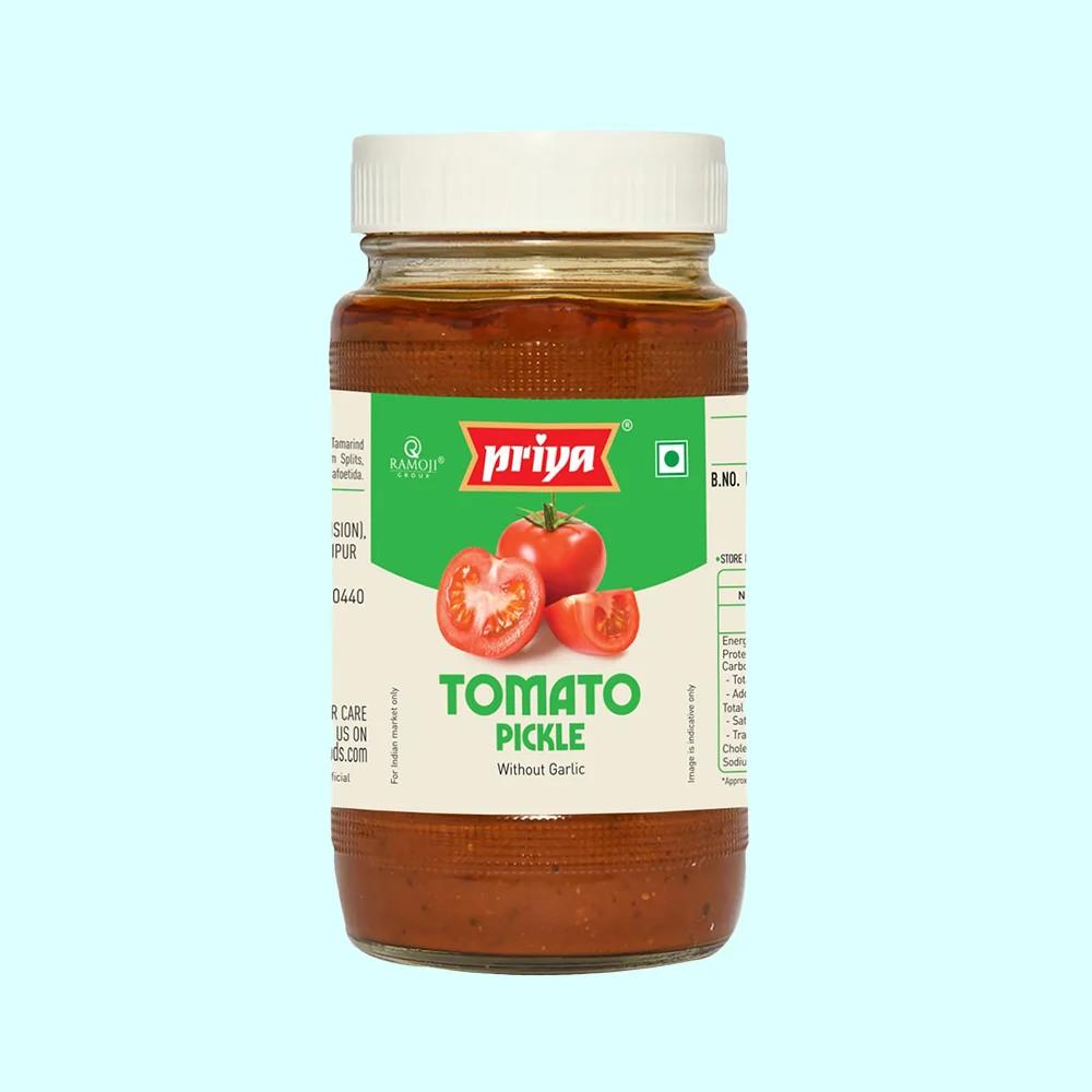 TOMATO PICKLE WITHOUT GARLIC - 300G